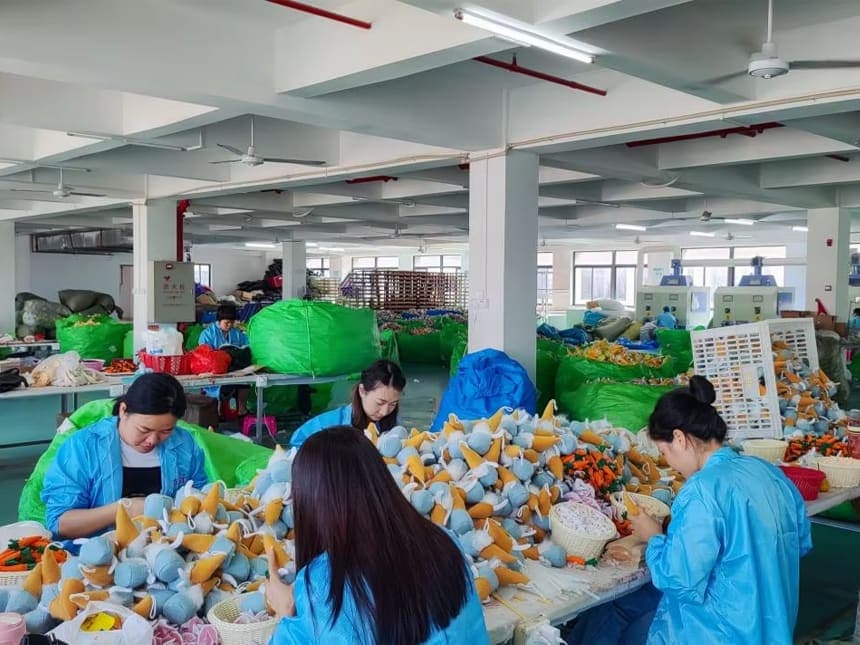 منطقة التغليف — StarDream Toys plush toy factory in Shenzhen